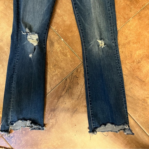 Mother Denim The Insider Crop Step Chew NWT - Picture 4 of 16